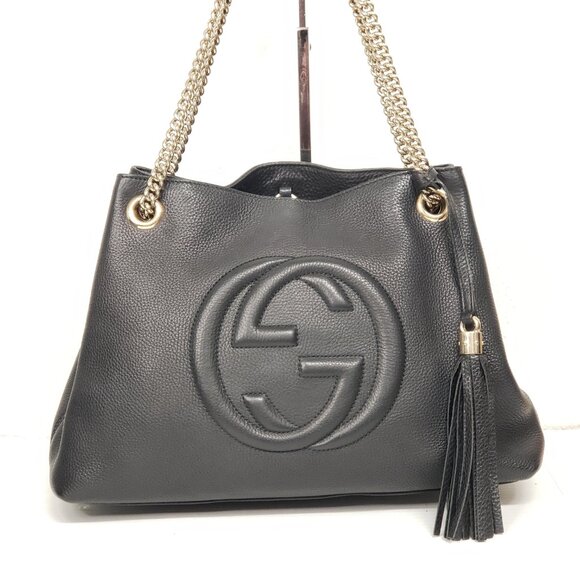 Gucci GG Soho on Chain Medium Shoulder Bag 650-092625 - Picture 3 of 16
